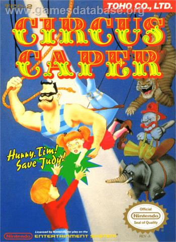 Cover Circus Caper for NES